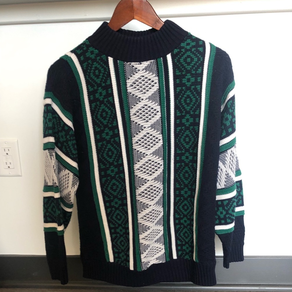 Vintage patterned sweater